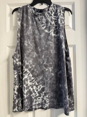 Lululemon All Yours Tank *Tie Dye Black Muscle Tank